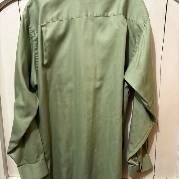 Geoffrey Beene Men's Green Dress Shirt - Picture 4 of 4